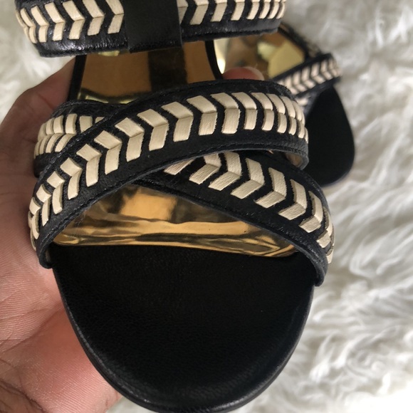 Michael Michael Kors Women’s Leather Strap Sandals - Picture 15 of 16